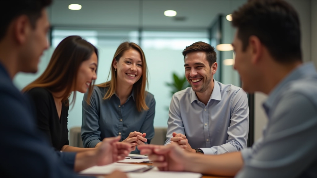 Corporate wellbeing program team